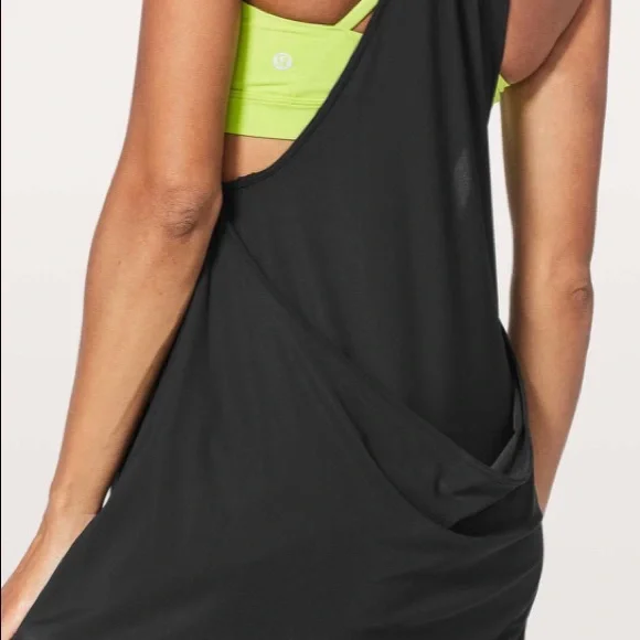 SOLD EBY: Lululemon rejuvenate dress size 6 racerback swim coverup - Picture 4 of 5